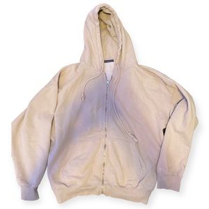 brandy melville tan christy hoodie